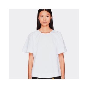 Kate Spade | ♠️ 100% Cotton Broome Street Flutter Sleeve Blouse 🤍